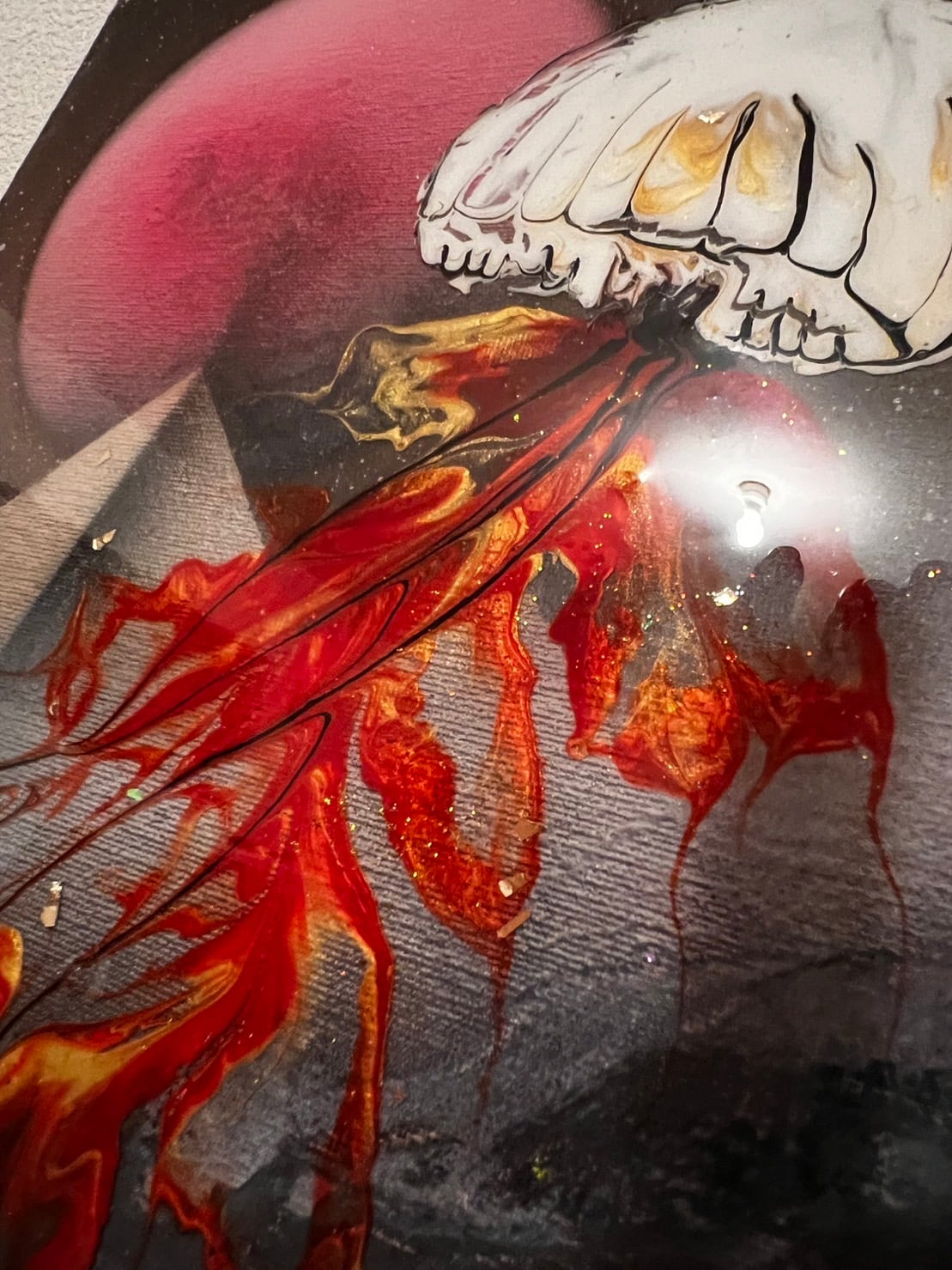 MONKEY MARK ダイノ・パラシュート猿 グラフィックアート A1サイズ Pin