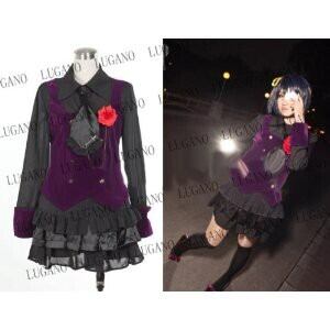 DK1799 中二病でも恋がしたい! 小鳥遊六花 ゴシック様式 　コスチューム 　コスプレ衣装　完全オーダメイドも対応可能 K1799 中二病でも恋がしたい! 小鳥遊六花 ゴシック様式 風 コスプレ