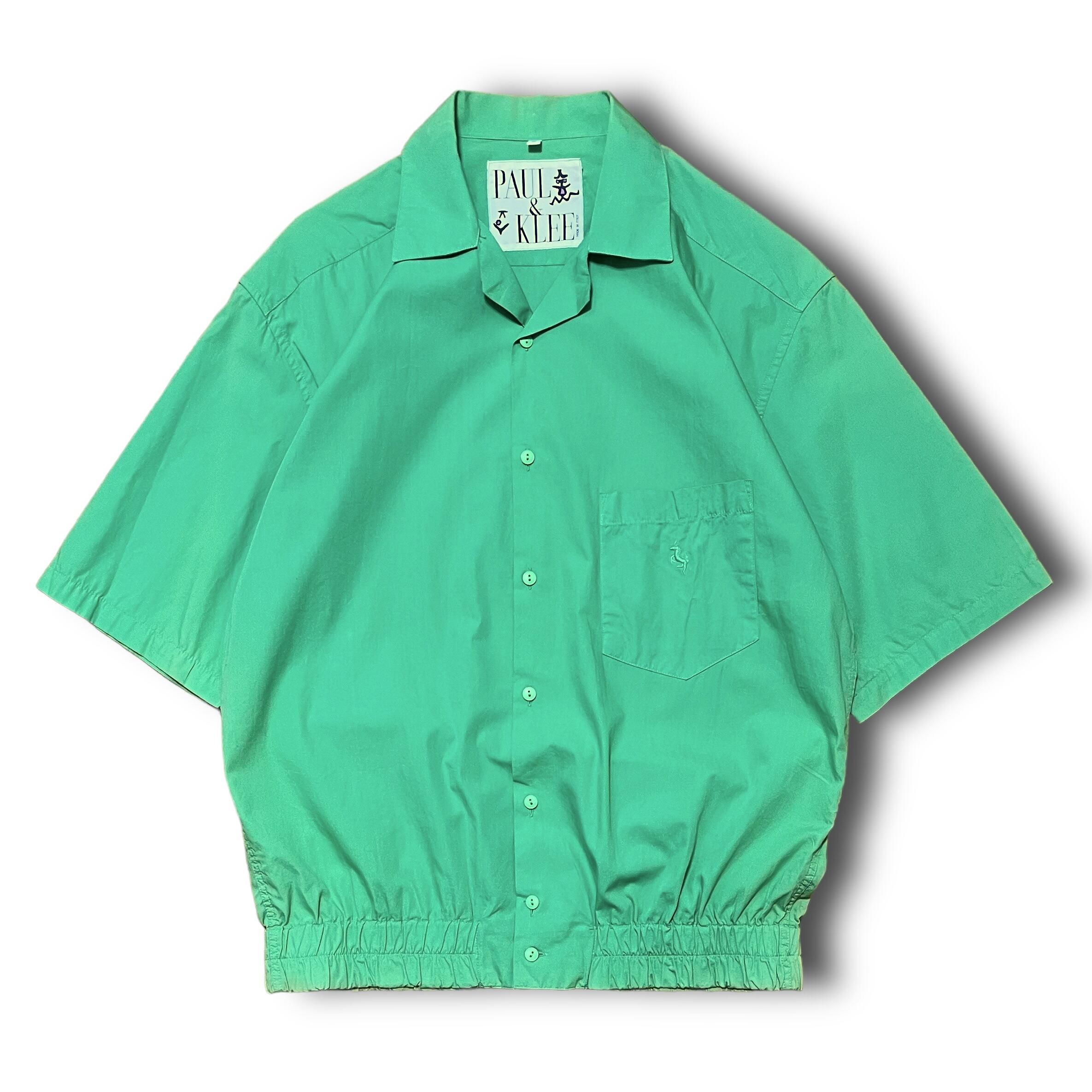 【Used】ショートスリーブオープンカラーシャツブルゾン MADE IN ITALY