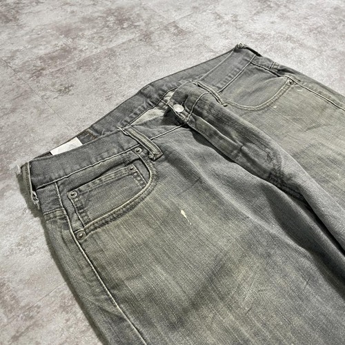 【W33 L34】 japan levi's 先染ブラック リーバイス 569 詳細写真9