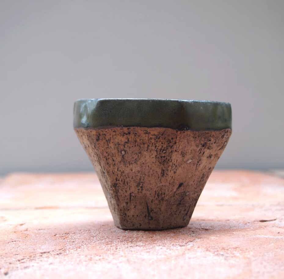KS#10 古角志奈帆(陶) 石ハゼカップ