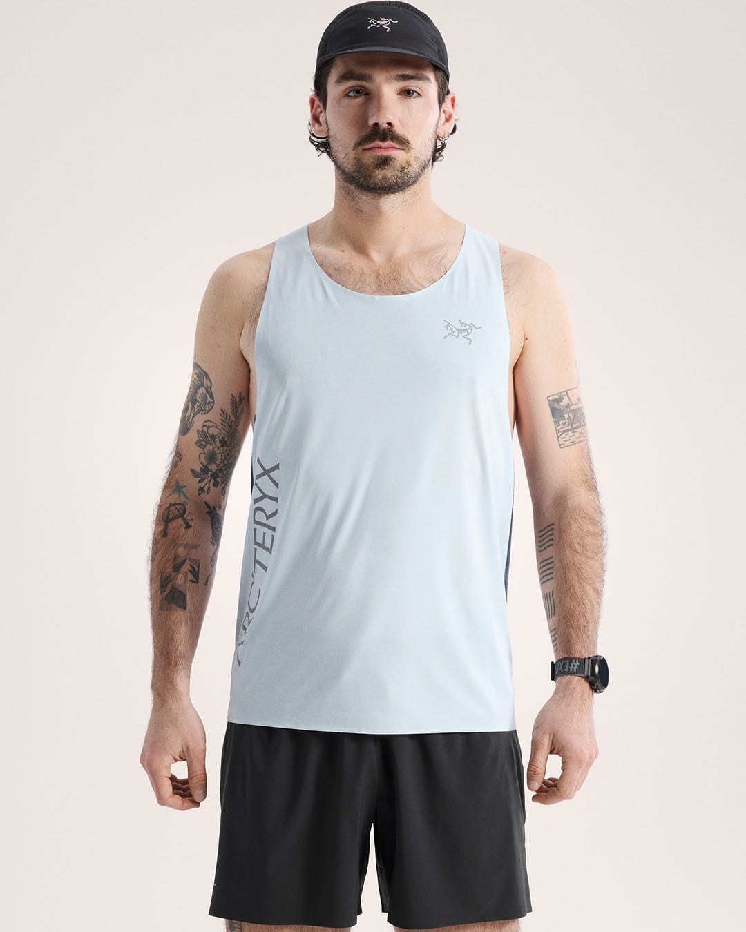 ARC'TERYX ノーバン　ダウンワードロゴ　タンク　メンズ S/P ARC'TERYX [アークテリクス正規代理店] Norvan Downword Logo Tank