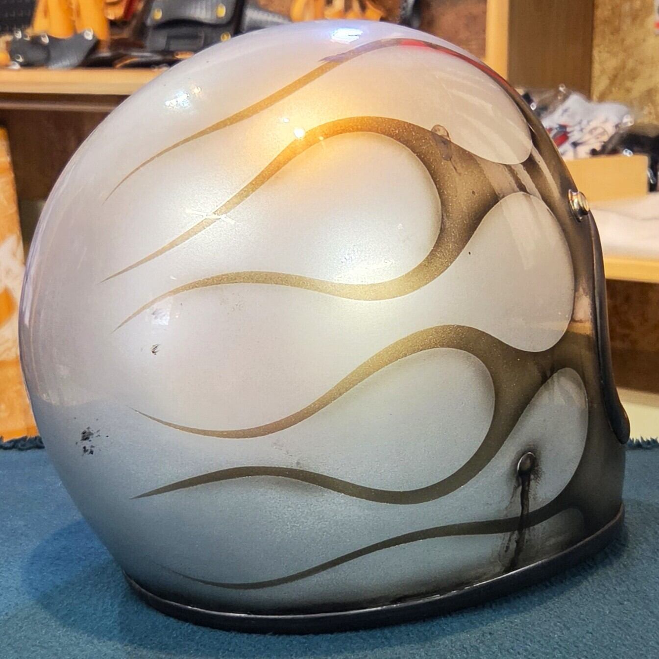 一点限り【aging paint helmet.22】OCEANBEETLE MTX ※サイズ変更可能