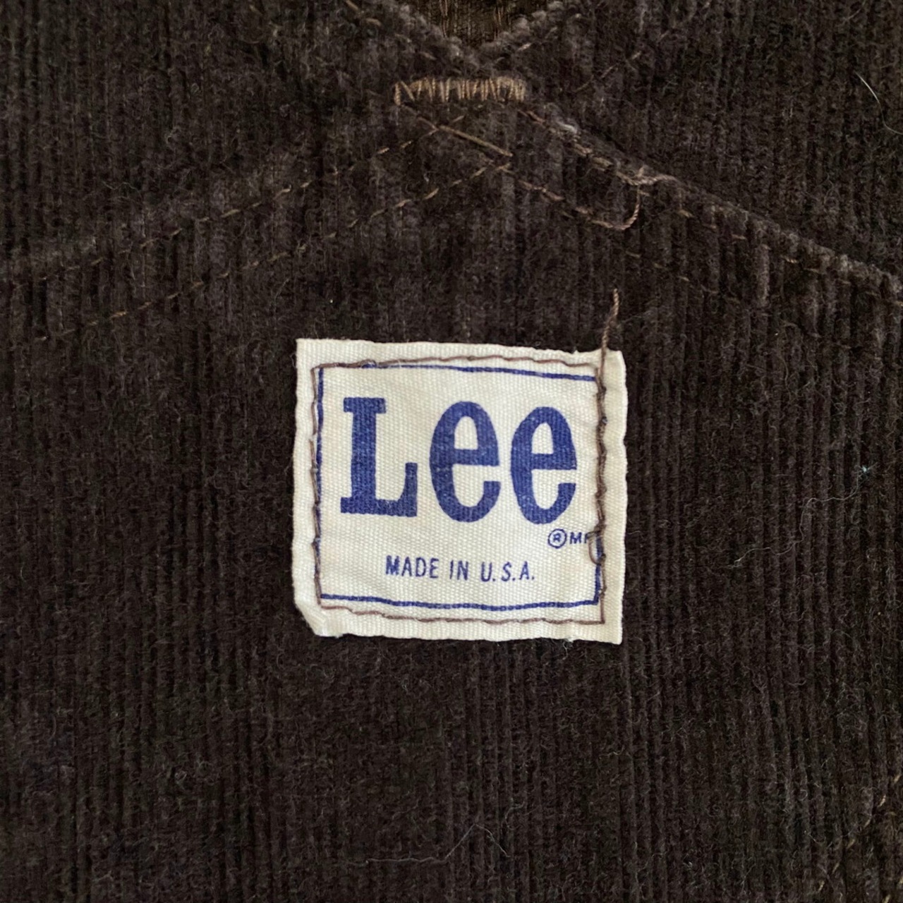 70〜80年代 USA製 Lee リー コーデュロイ オーバーオール レディース 