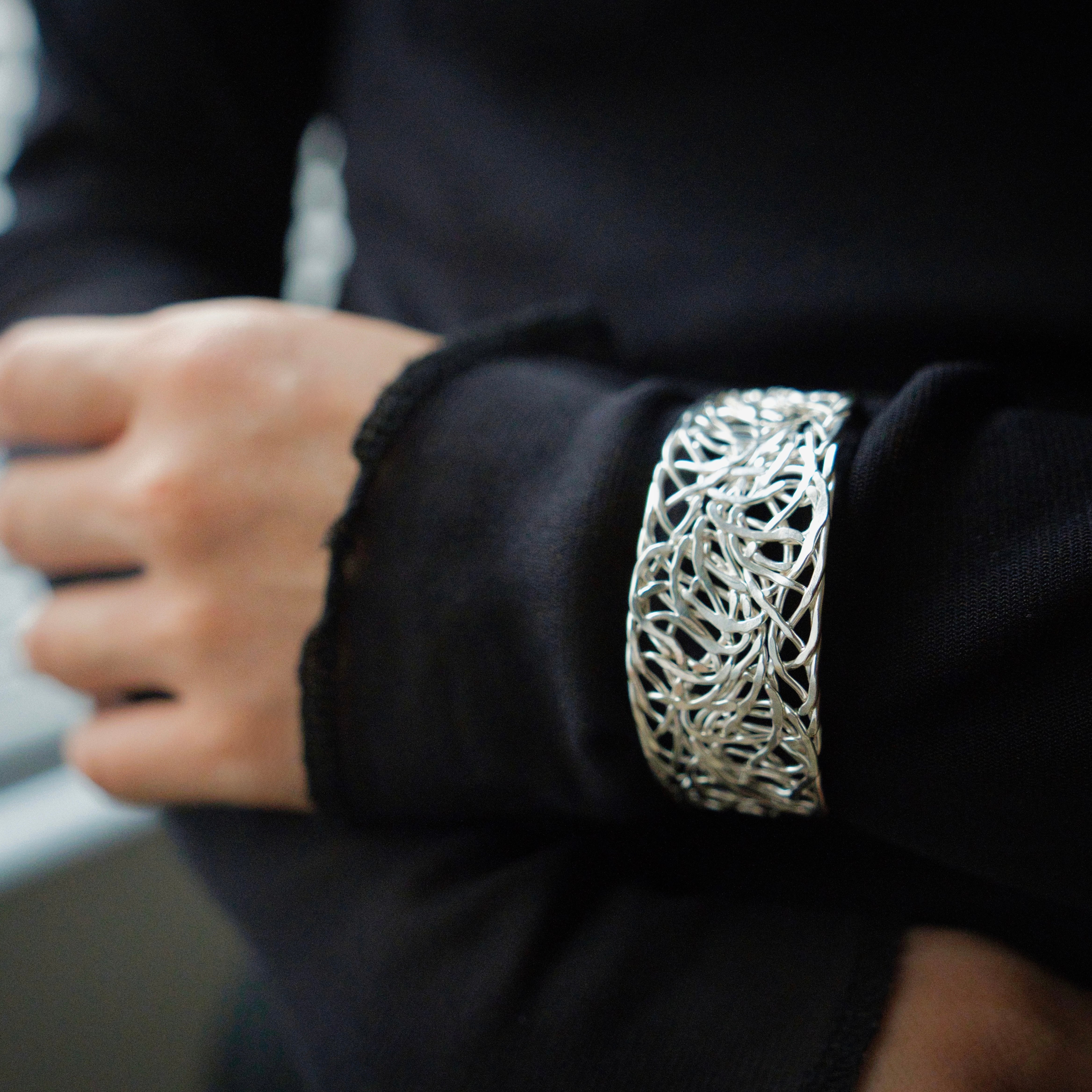 Karen silver bangle | BaA-silver-