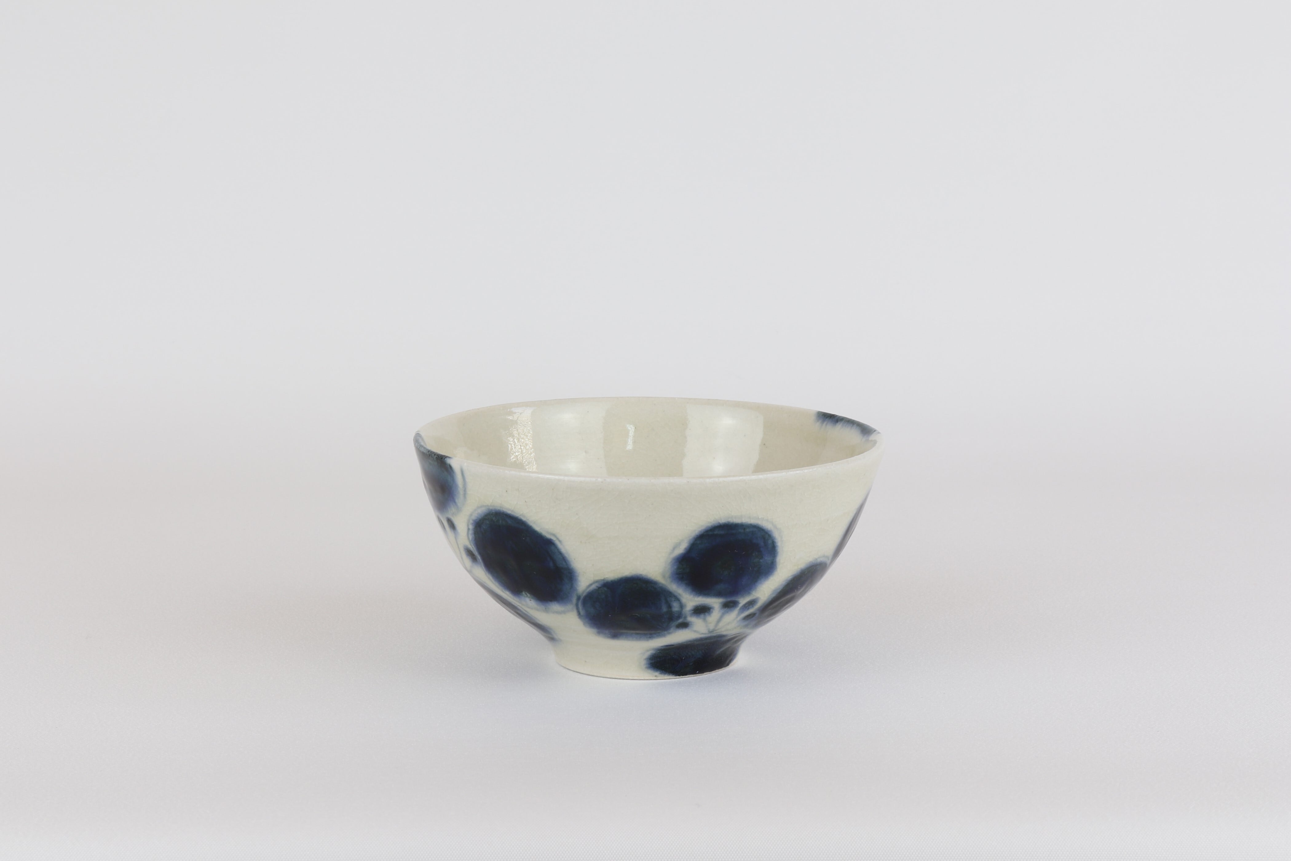 安南 和み茶碗 花椿【B級品 特価】