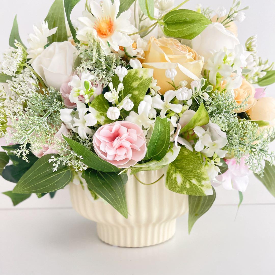 スプリングセレクト｜春待ちフラワーアレンジ ピンクローズの優しい春色フラワー スプリングセレクト｜春待ちフラワーアレンジ ピンクローズの優しい