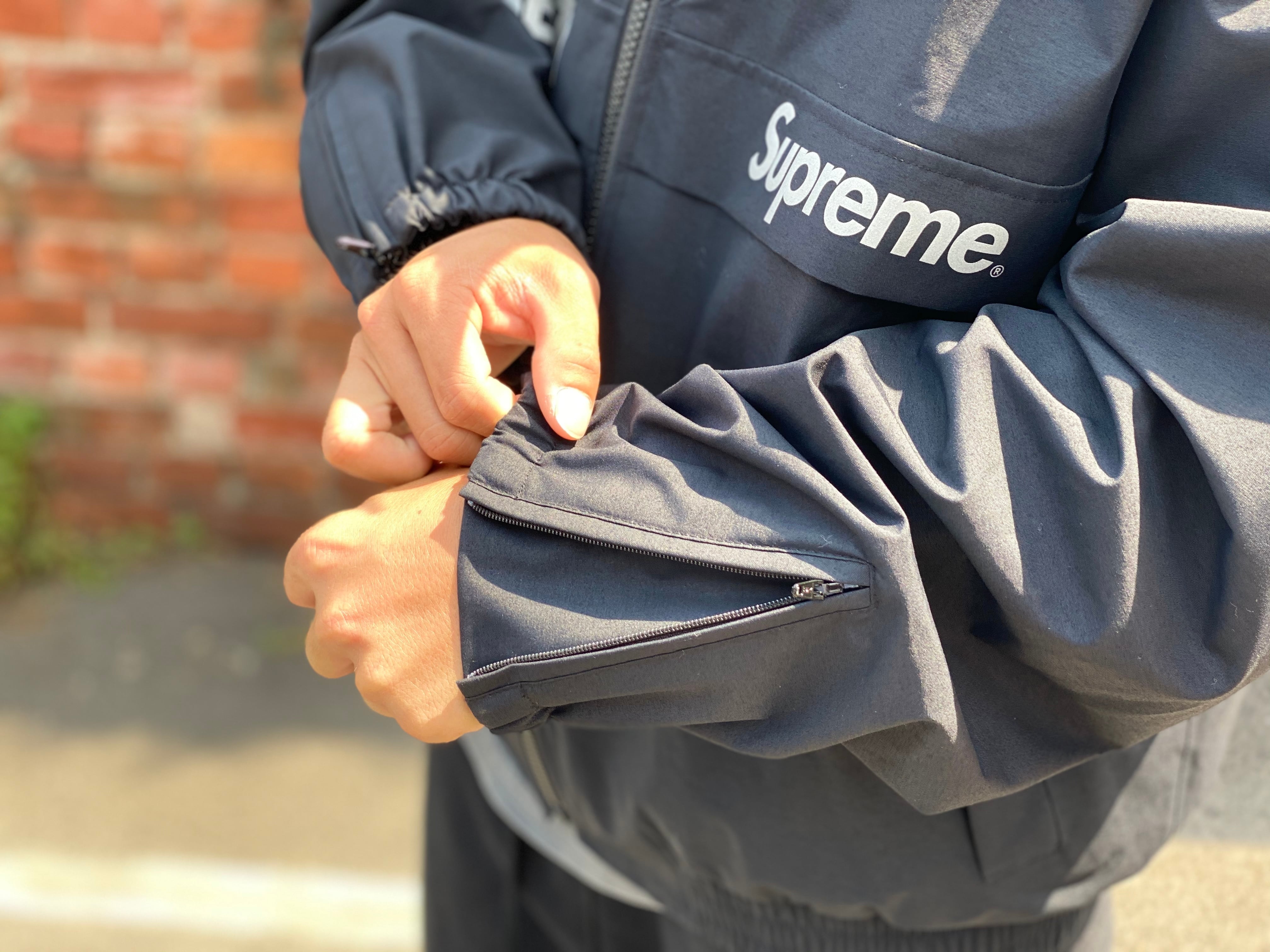 Supreme 18AW GORE-TEX COURT JACKET BLACK LARGE 400ID 3734 | BRAND