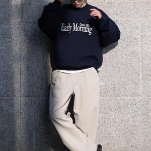 刺繍ロゴカレッジスウェット　1014