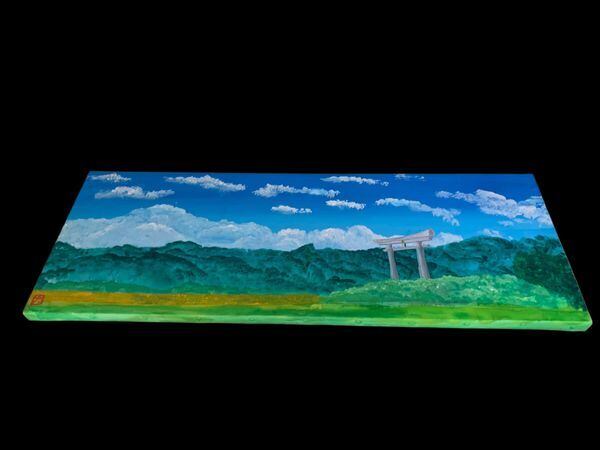 たけの風景画 キャンバスサイズW4 | たけの世界オンラインショップ