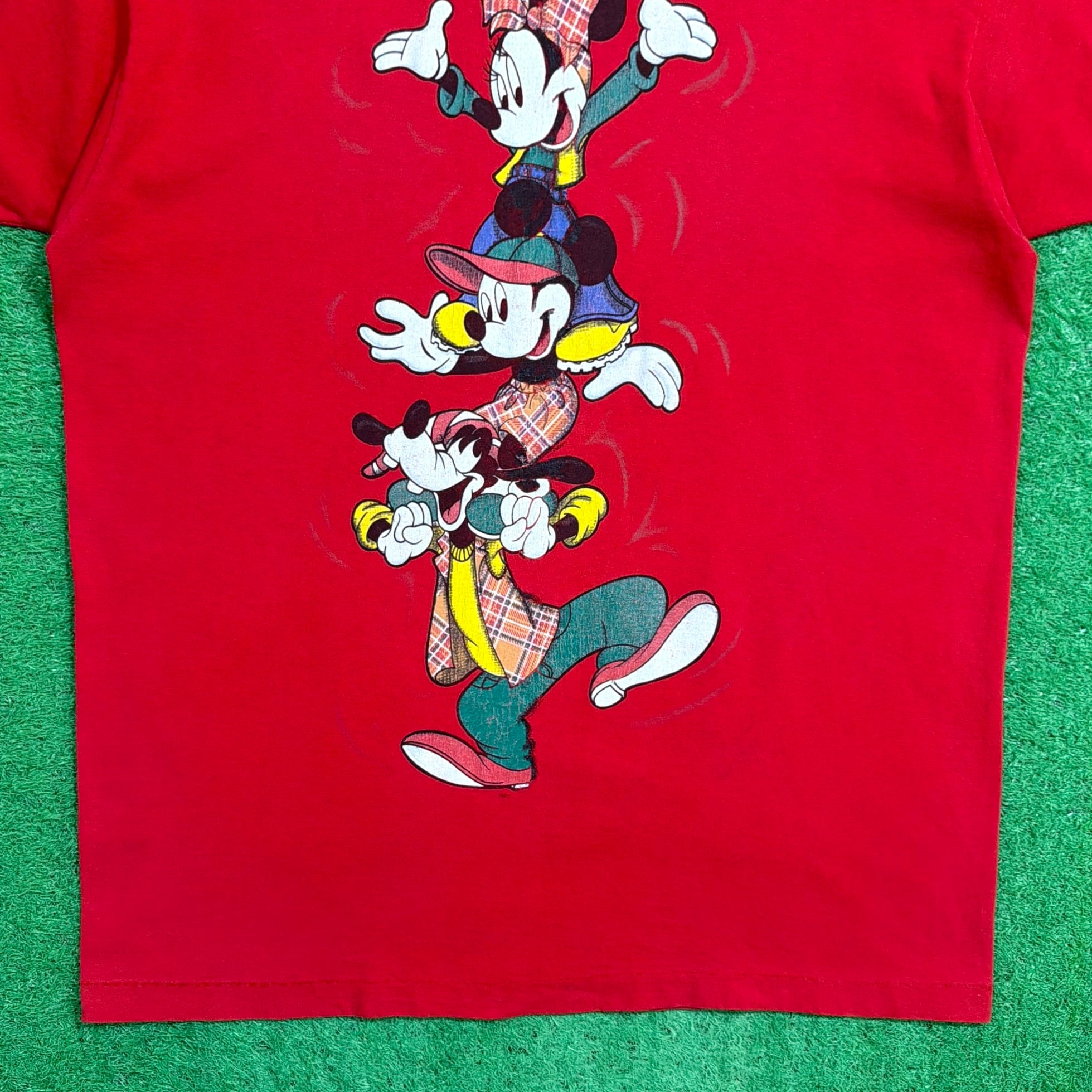 Men's】90s Disney ミッキー キャラクター Tシャツ / アメリカ製 USA製