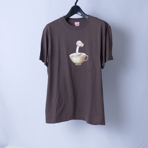 猫Tシャツ - スニャータ-【size:M】チャコール t10 猫Tシャツ - スニャータ-【size:M】チャコール t10