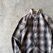Carhartt / ombre like check shirt size M