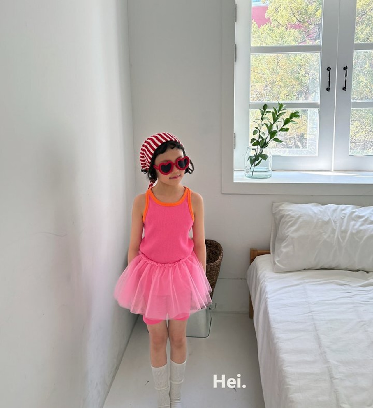 韓国子供服⌇Hei⌇ペアタンクトップ⌇26summer⌇タンクトップ⌇ *XS~XL*