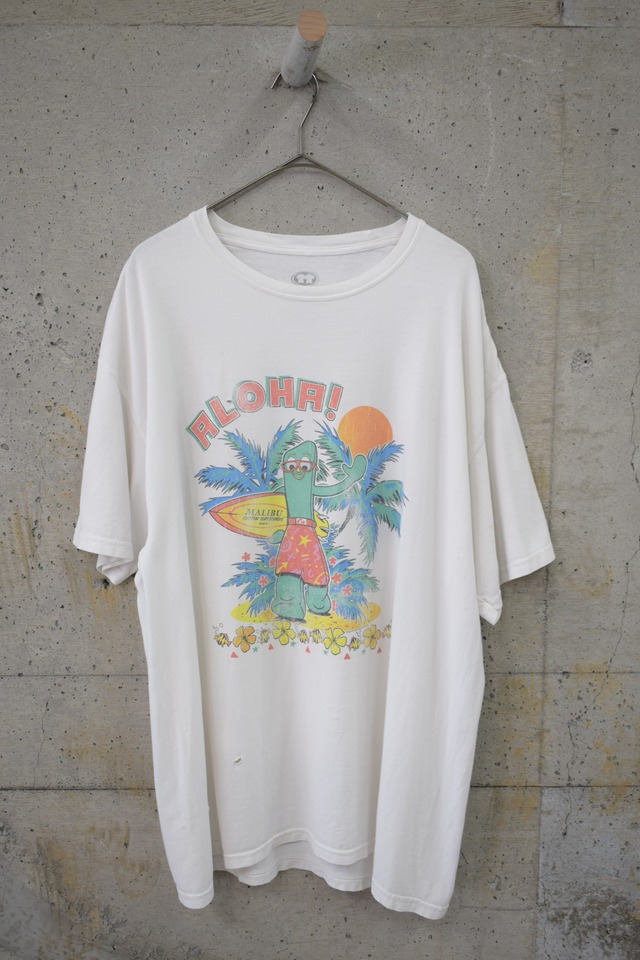 Pink circle print T-shirt