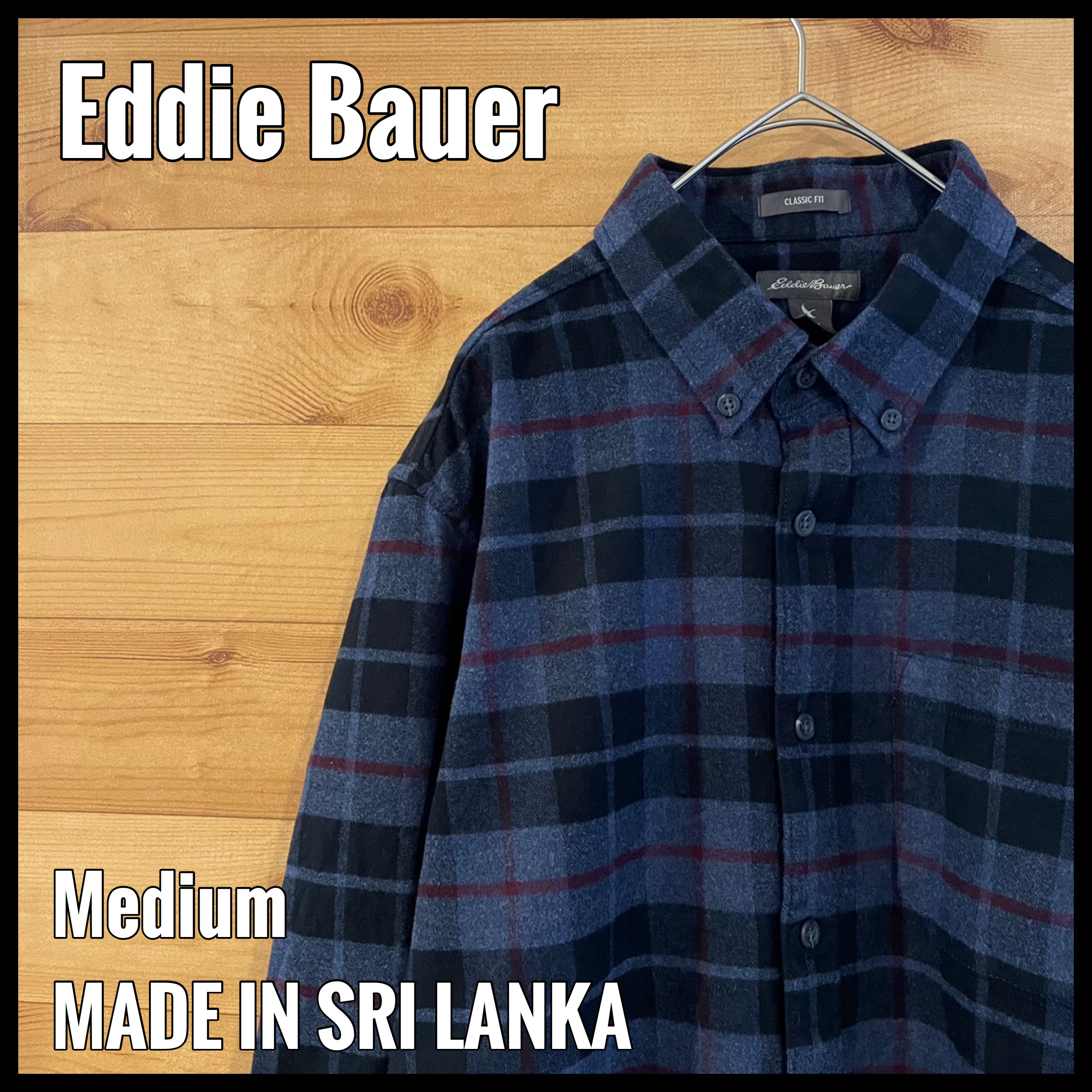 エディーバウアー Eddie Bauer 長袖 チェックシャツ メンズXL /eaa366665