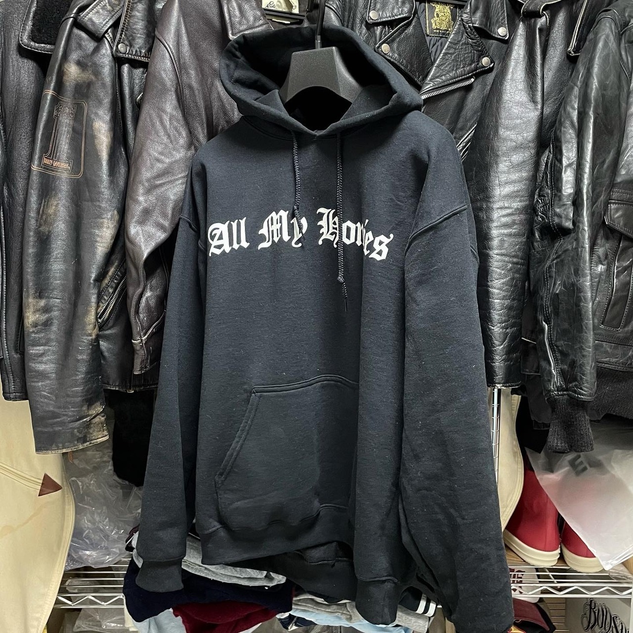 ALL MY HOMIES】ZORN スウェットパーカー スウェットロゴパーカー  