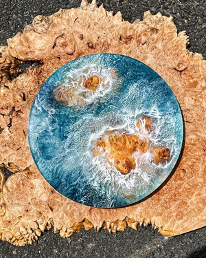 CakeStand 27size 欅瘤×DeepWater