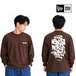 NEW ERA ニューエラ 長袖 オーバーサイズド コットン Tシャツ Tagging Logo 2026年秋冬 15129365 BURNTWOOD