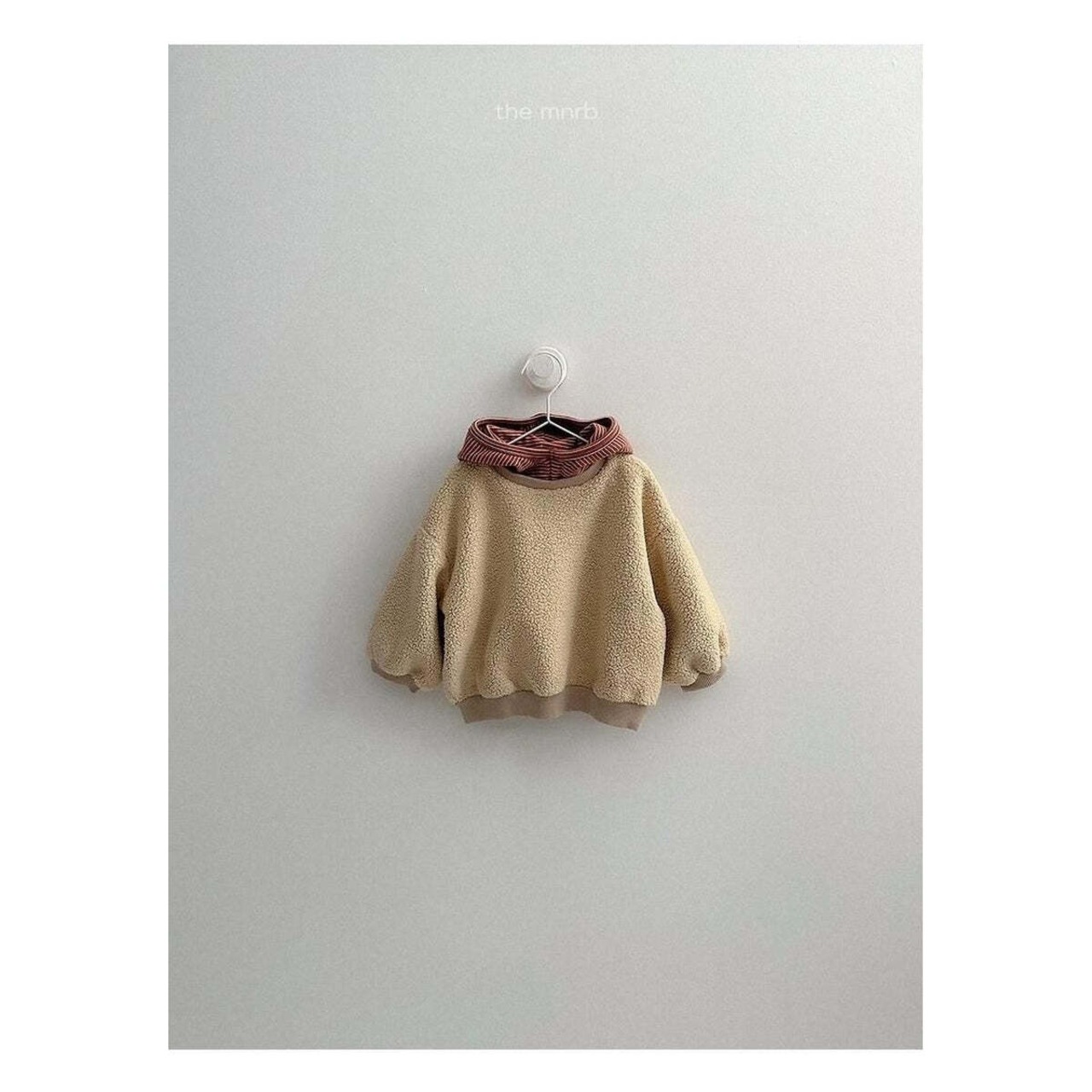 【取寄】minirobe ダンブルフードスウェット｜冬服｜韓国子供服