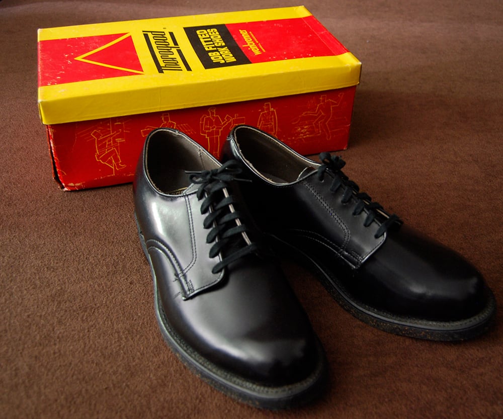 60s DEAD STOCK THOROGOOD WORK SHOES 7.5D | SECOND TIME GLORY 60s DEAD STOCK THOROGOOD WORK SHOES 7.5D | SECOND TIME GLORY