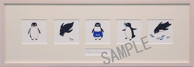 ペンギンと魚」 | ART SPACE