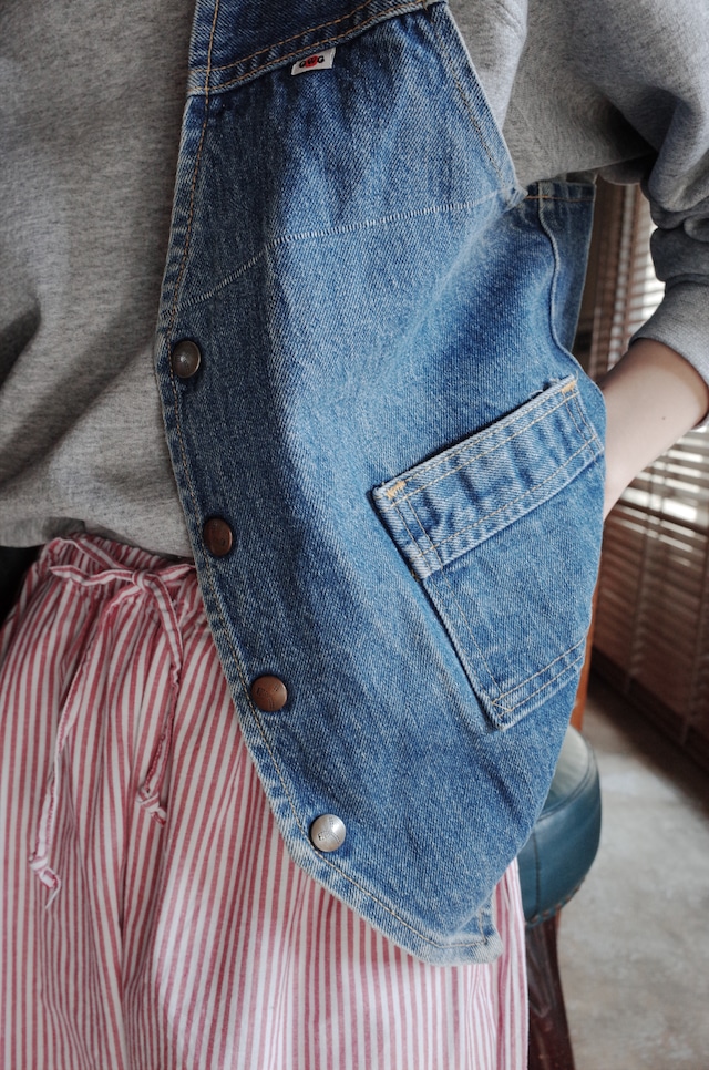 70s〜GWG denim vest