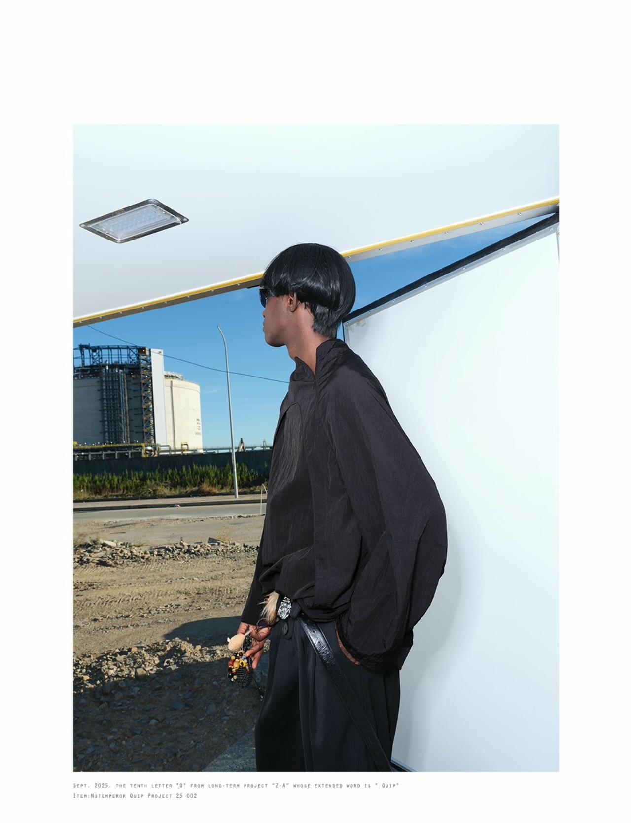 NUTEMPEROR Quip Project 002 Irregular Cut Pullover