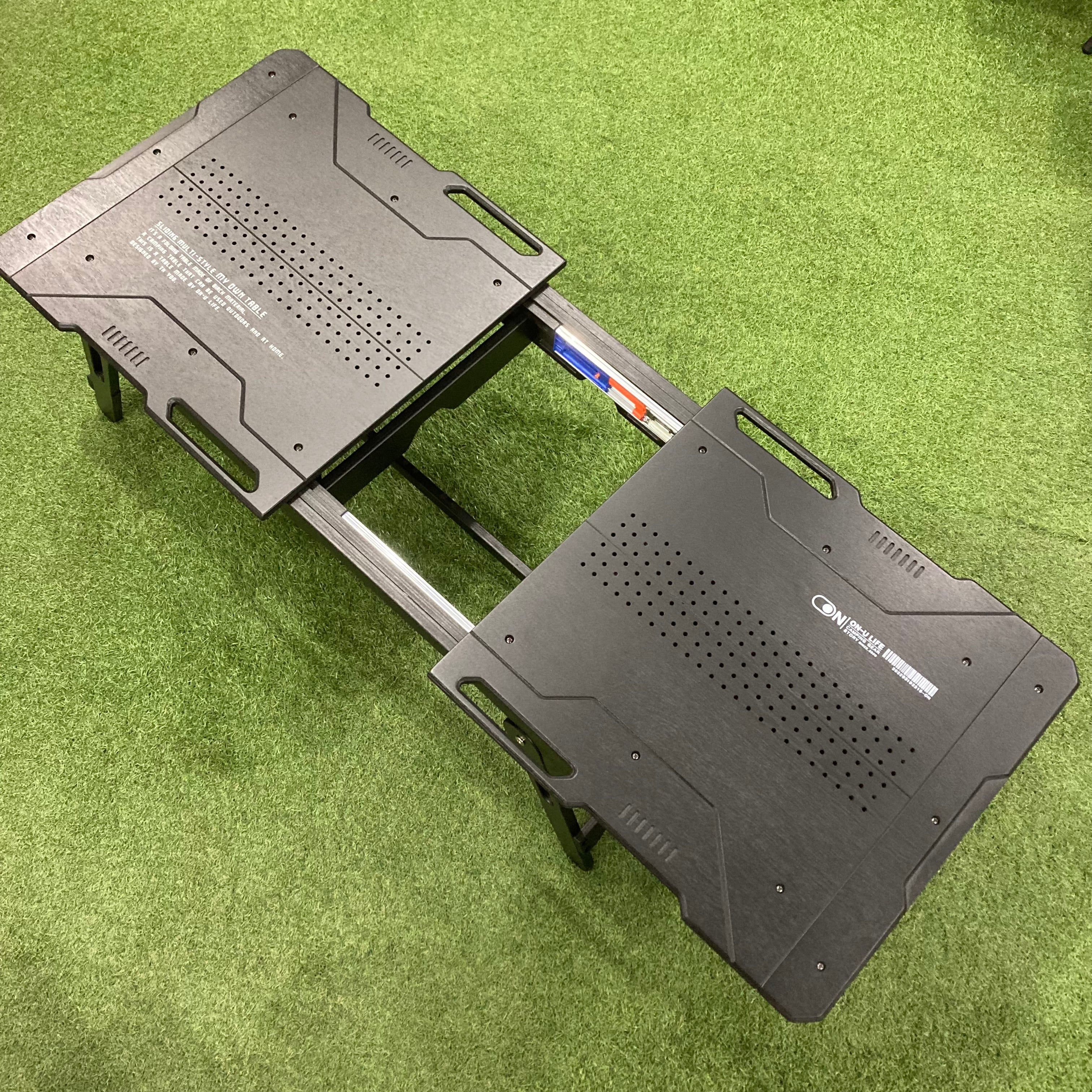 ON-U LIFEオンユーライフマイオンスライディングウッド折り畳み式テーブル ON-U LIFEオンユーライフマイオンスライディングウッド折り畳み式