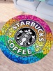 ✨大人気✨スタバ・ラウンドカーペット✨ステンドグラス