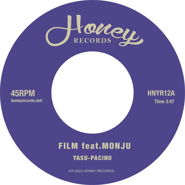 【7"】Yasu-Pacino / 16Flip - Film Feat. Monju / El Piano