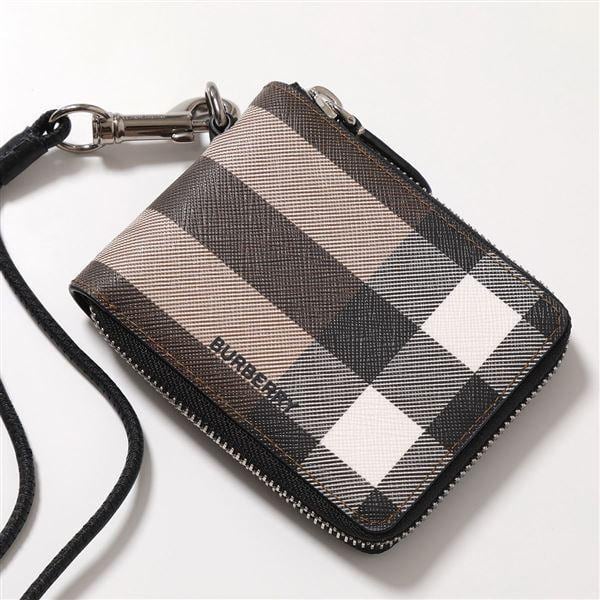 BURBERRY バーバリー 二つ折り財布 8049226 メンズ ネックストラップ 