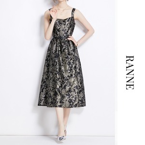 Nocturne Brocade Dress　a0086