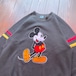 80s Disney character fashion MICKEY Black Sweat