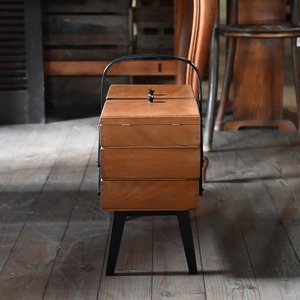 Sewing Box / ソーイングボックス【C】〈 裁縫箱・収納・文具・店舗什器・アンティーク・ヴィンテージ 〉113815