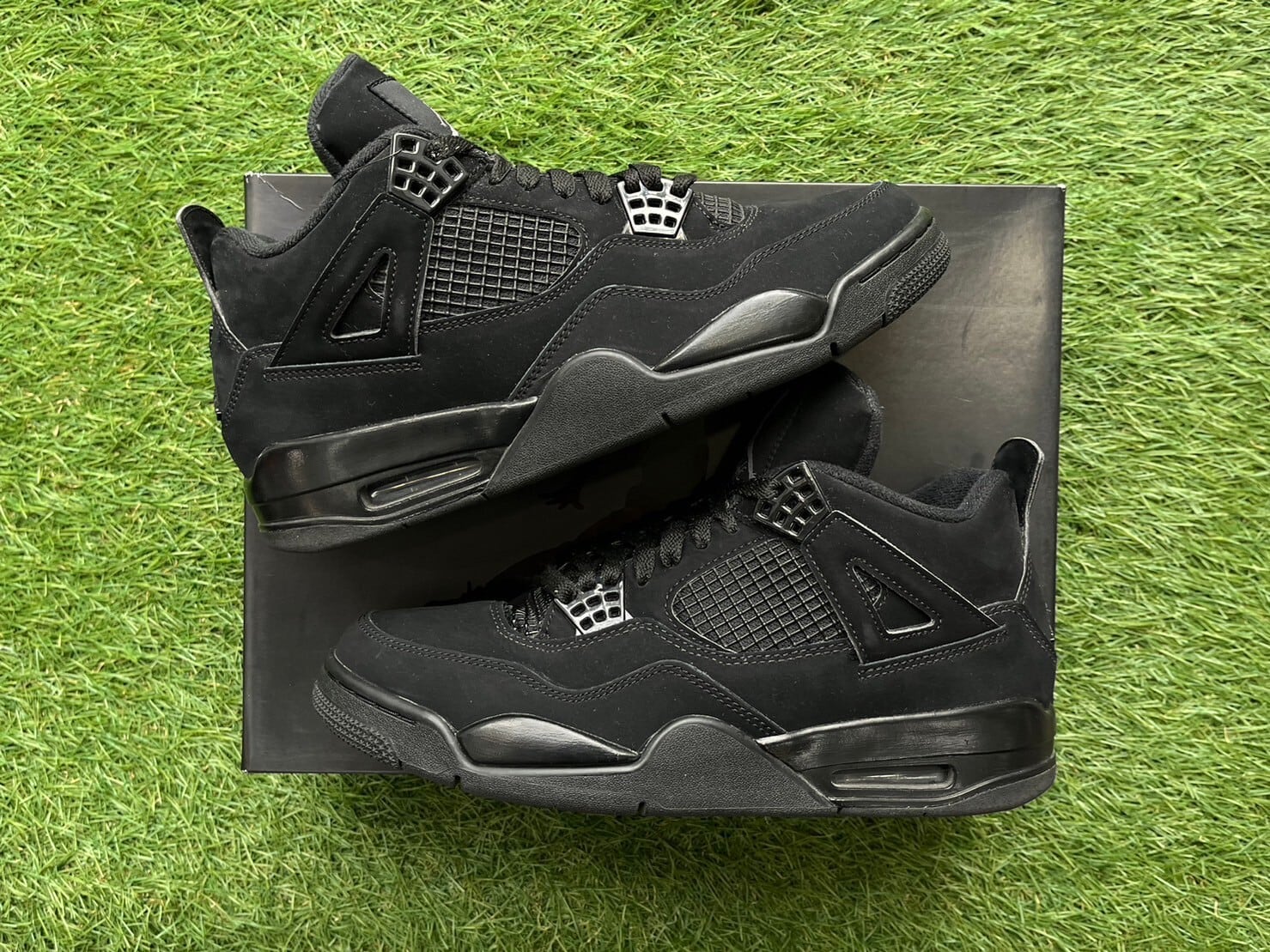 NIKE AIR JORDAN 4 RETRO BLACK CAT CU1110-010 27.5cm 56162 | BRAND 