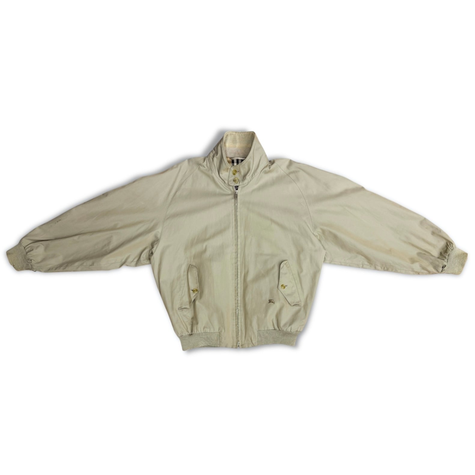 ヴィンテージBurberrys ベージュ ブルゾン　11号 BURBERRYS】90s jacket burberry バーバリー ブルゾン | no pain no