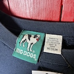 BIG DOGS スウェット ネイビー 犬 アメリカン ヘビーオンス