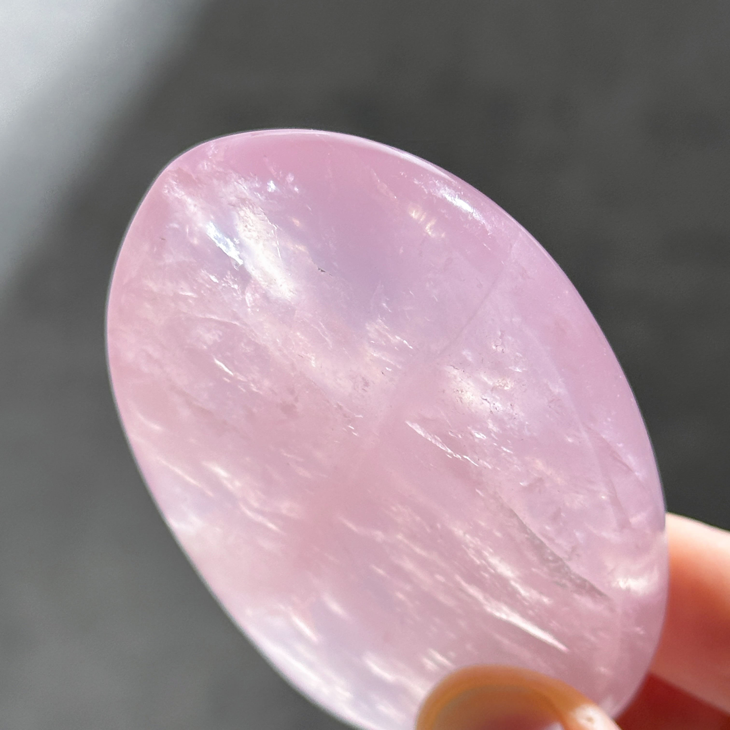 ローズクォーツ パームストーン15◇ Rose Quartz ◇ 天然石・鉱物