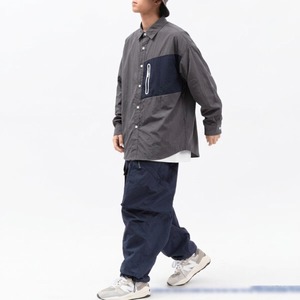 Front pocket design shirt C4519
