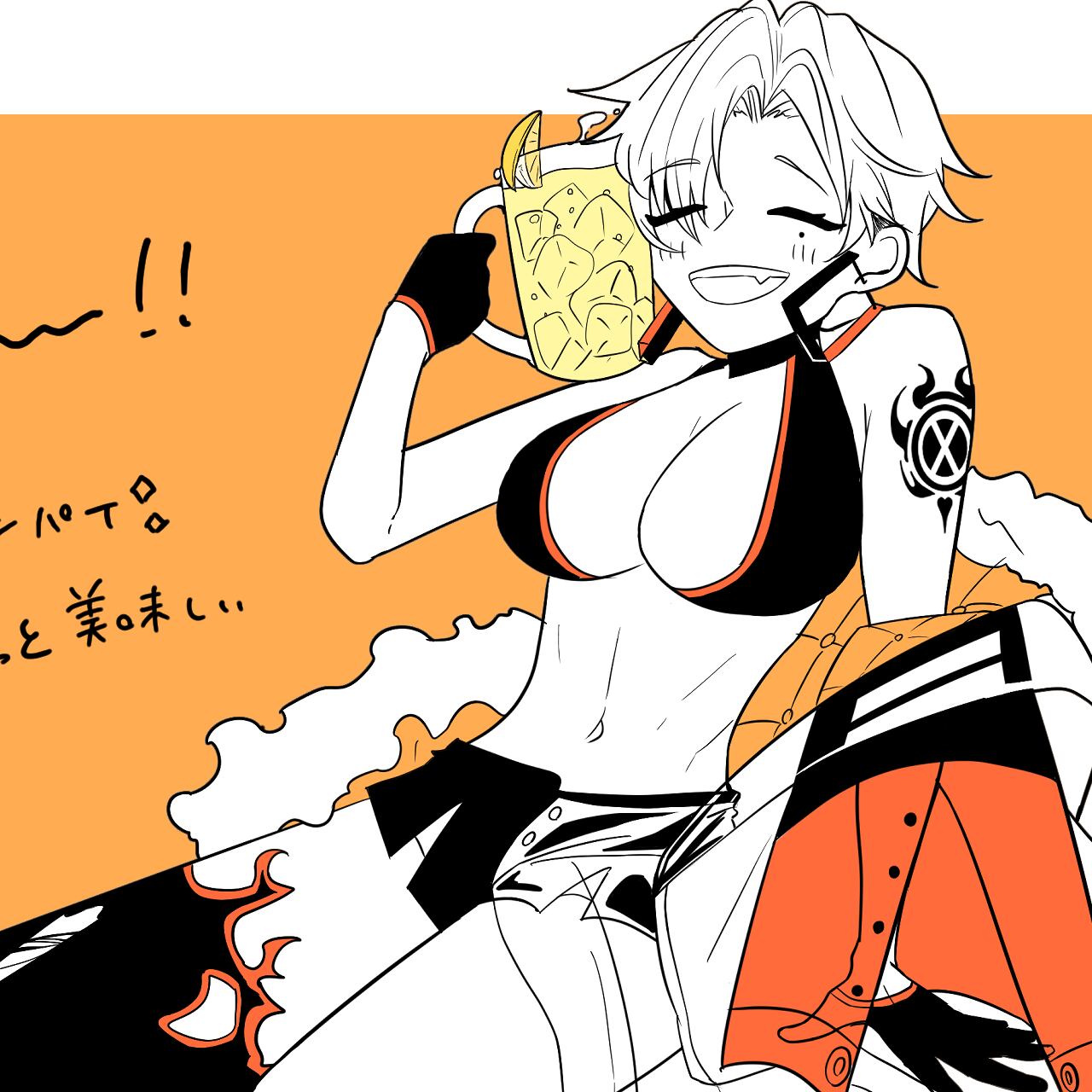 陽向コウコラボセット小B_直筆サイン入りポストカード付日本酒(瑞冠純米吟醸生酛中汲み７２０ｍｌ)