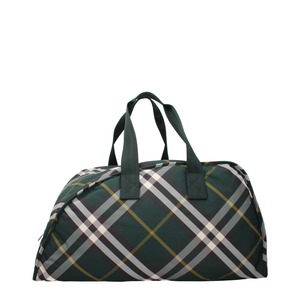 【新品】BURBERRY バーバリー メンズ トラベルバッグ ファブリック グリーン 8083439