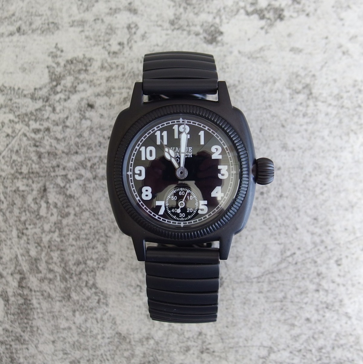 VAGUE WATCH / ヴァーグウォッチ】Coussin Early Extension BLACK 