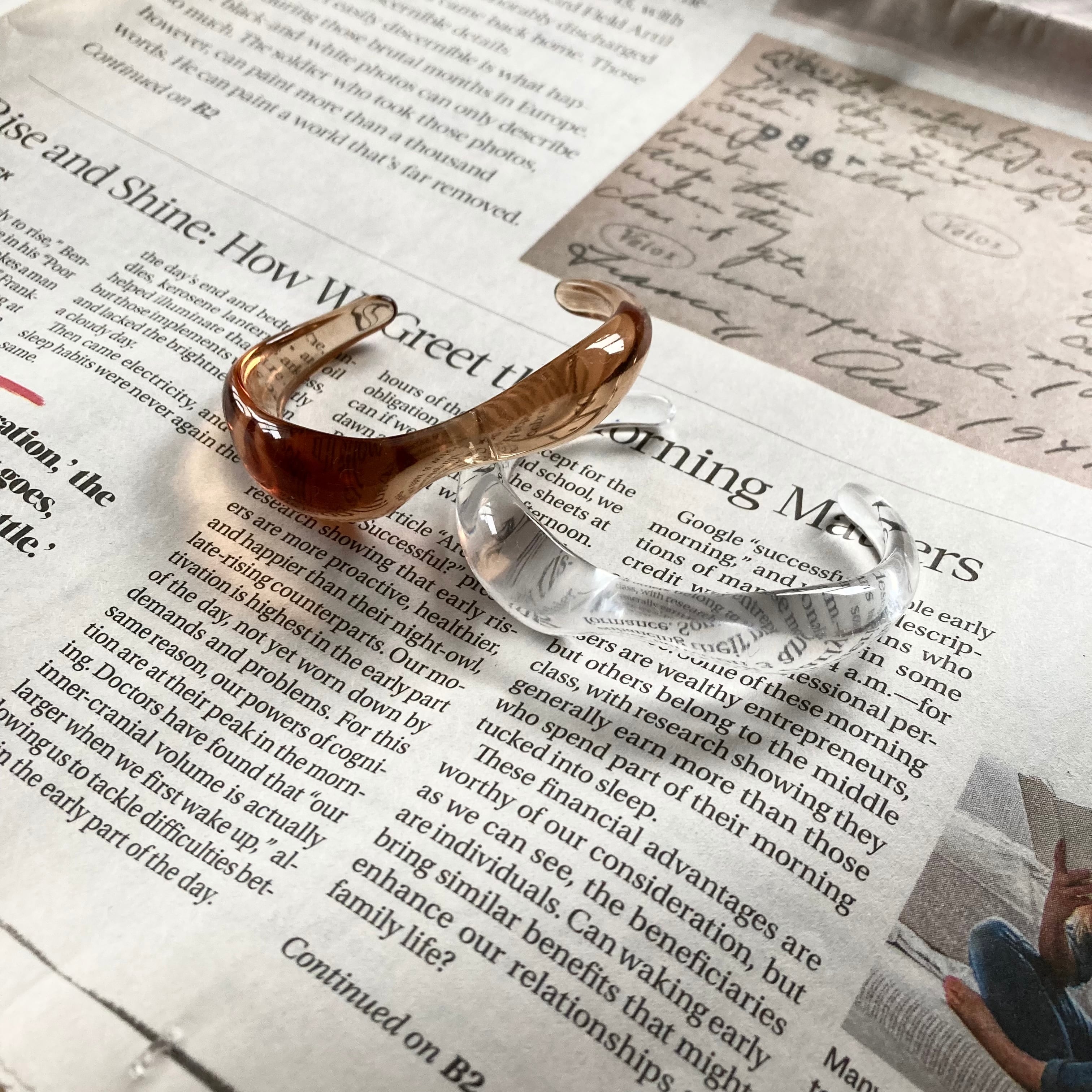 ニュアンスクリアバングル