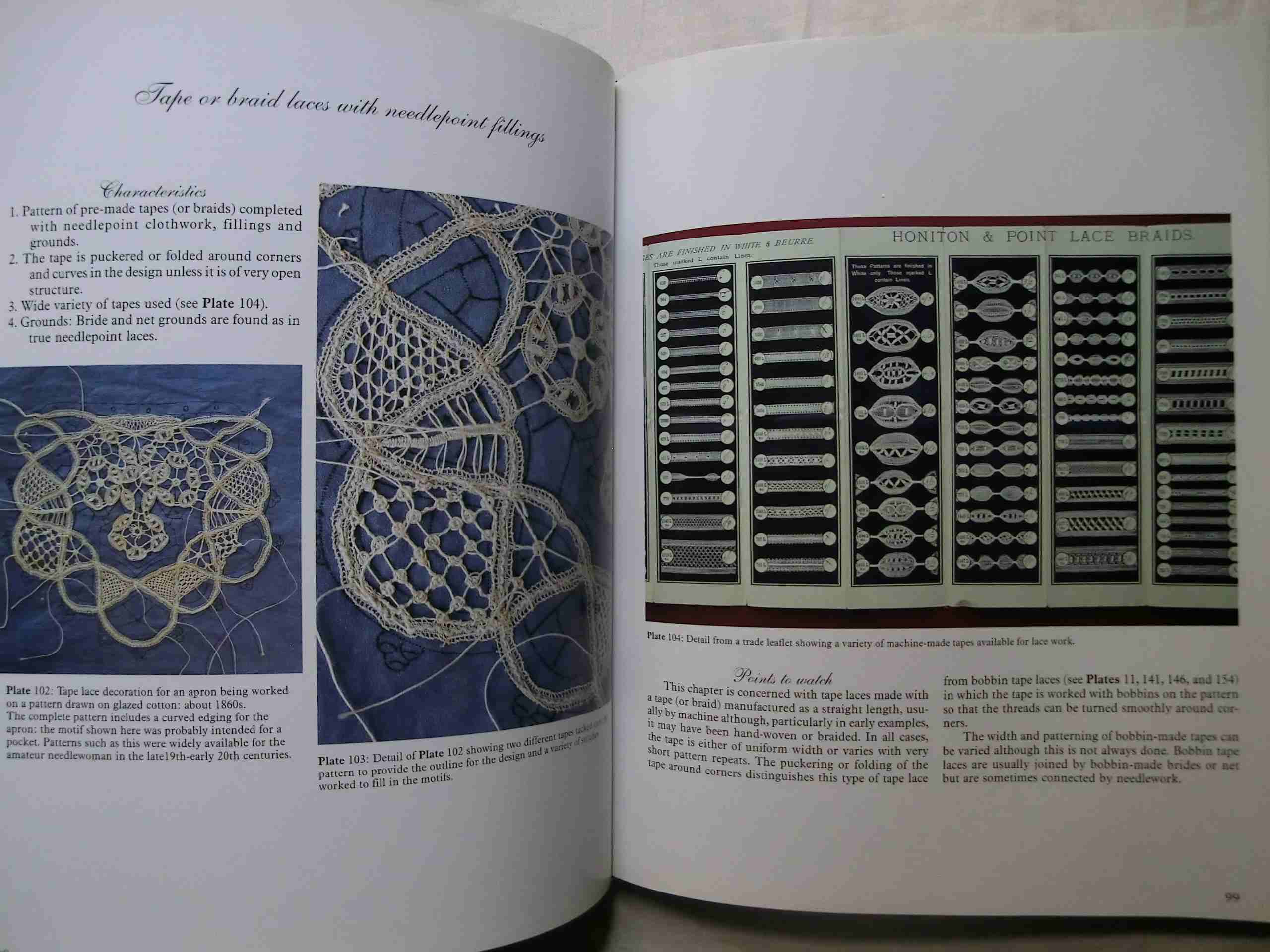 アンテイーク・レース Antique Lace Identifying Types ニードルレース