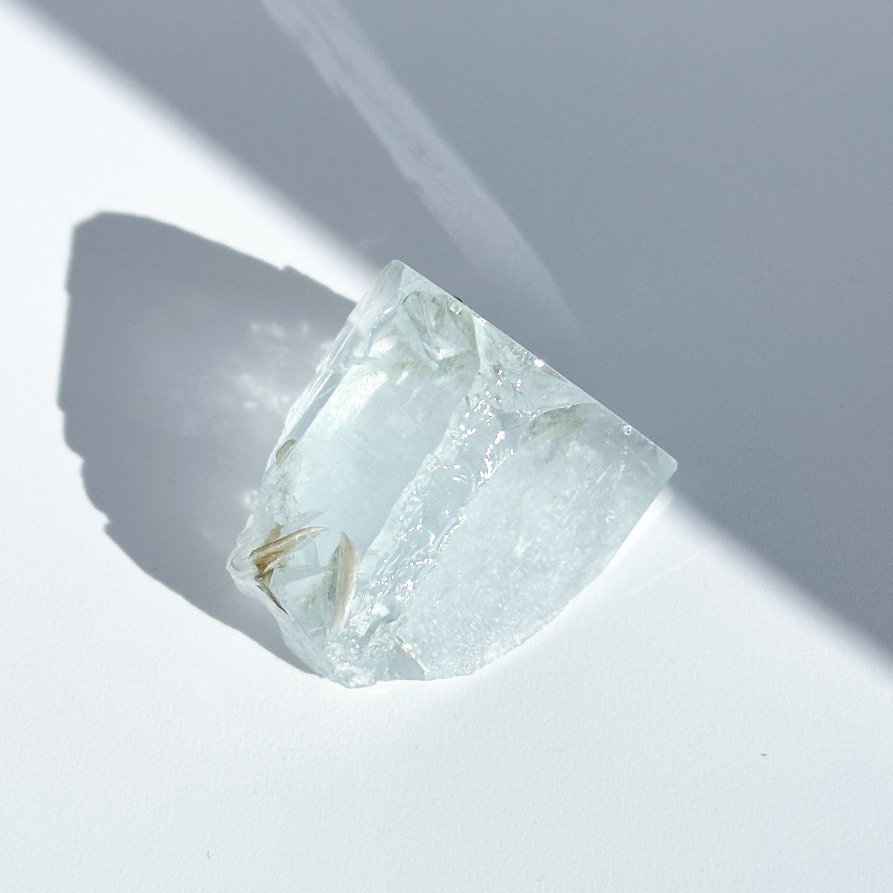 透明感◎雲母◎アクアマリン 原石67◇ Aquamaline ◇天然石・鉱物・パワーストーン