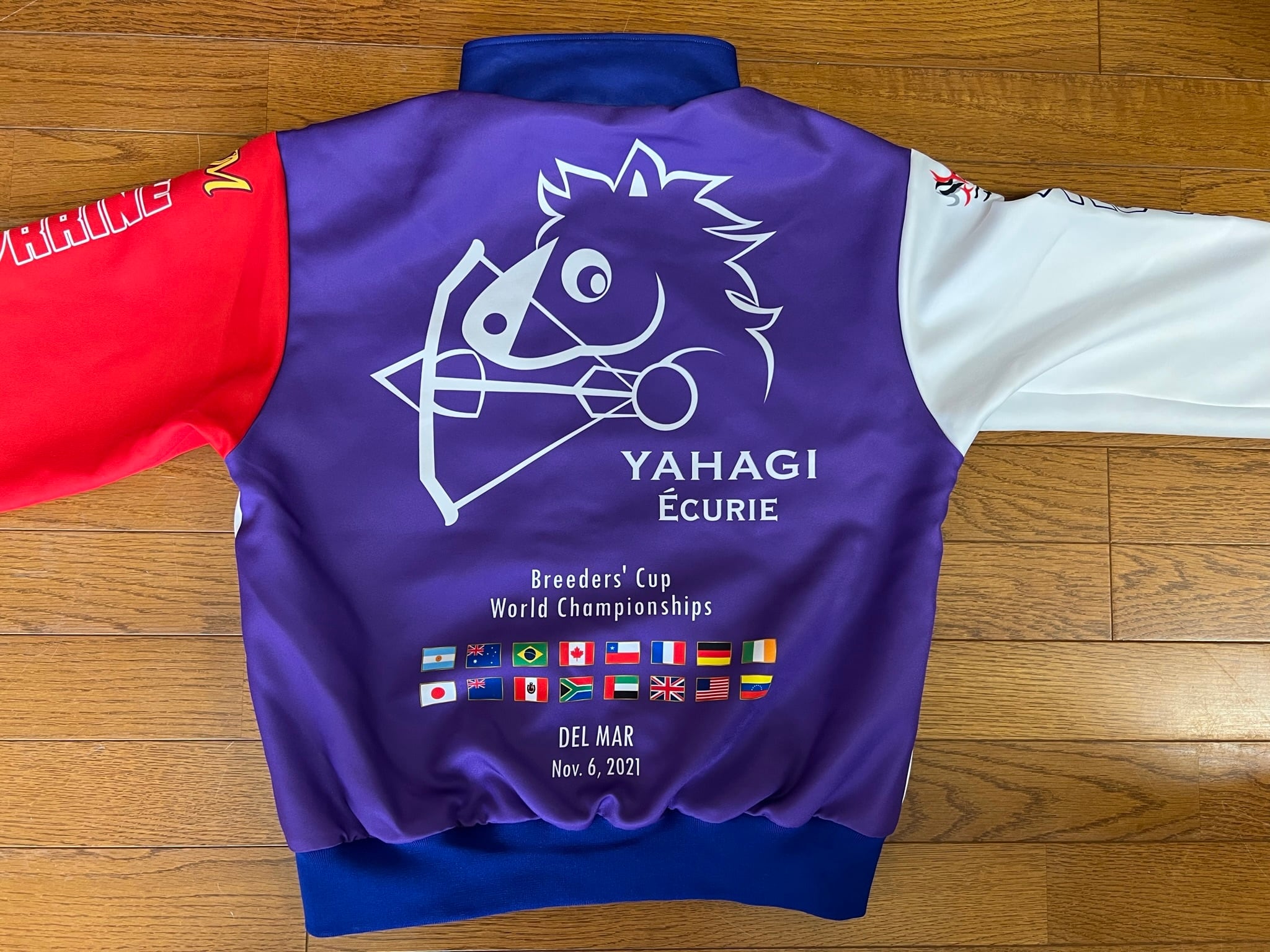 2021 アメリカ ブリーダーズカップ 記念ブルゾン | 矢作厩舎グッズSHOP