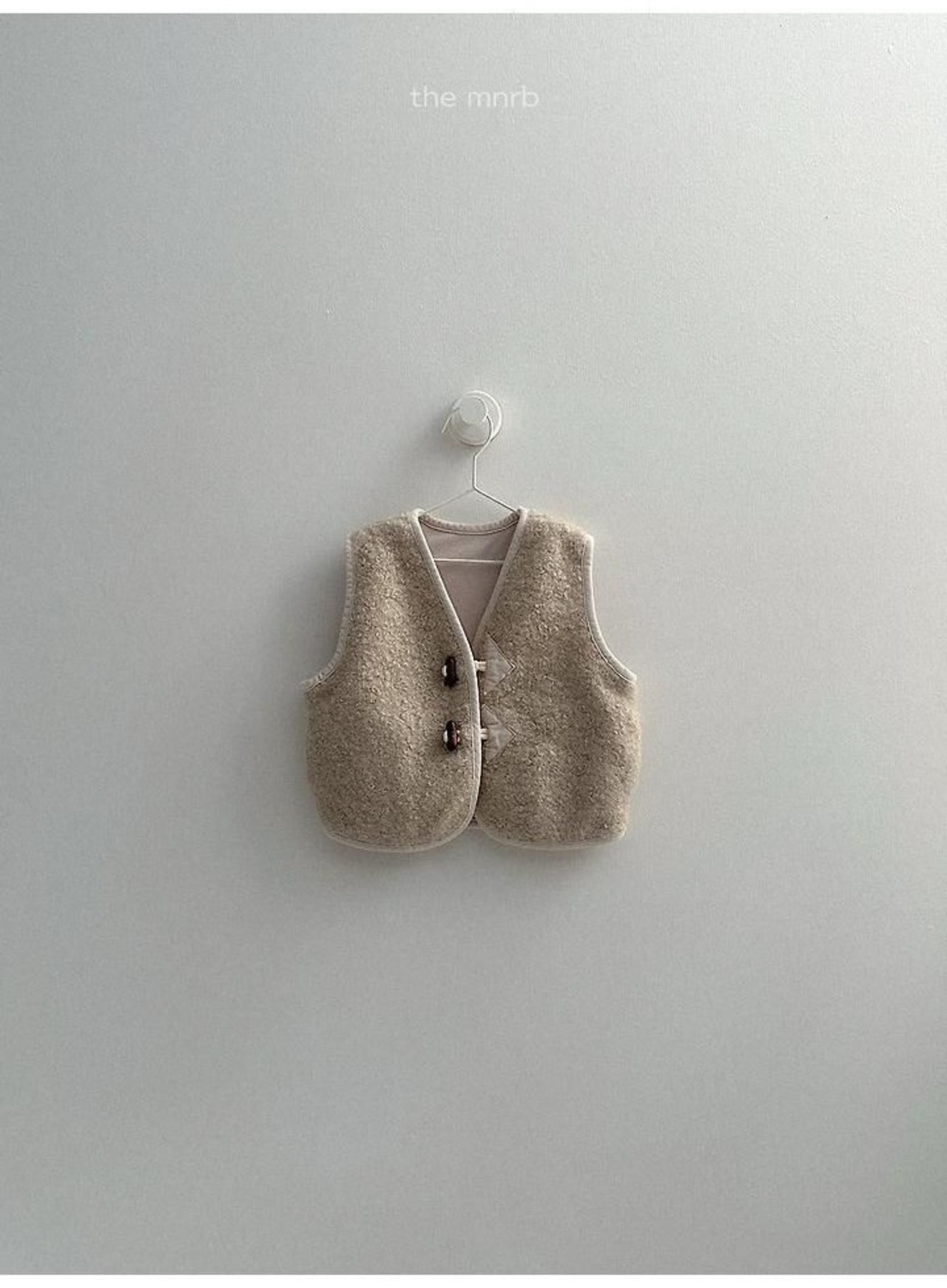 〖取寄〗韓国子供服 / 26winter / minirobe / ボアベスト / キッズ *S~XL*