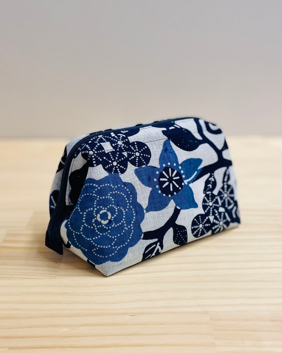 藍染パッチワークのポーチ | 紺屋そめかひ online shop