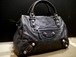 超レア◆BALENCIAGA バレンシアガ ザ・ジャイアントステップ レザー トート ハンド バッグ◆ 希少なジャイアントスタッズのザ・ステップ♪